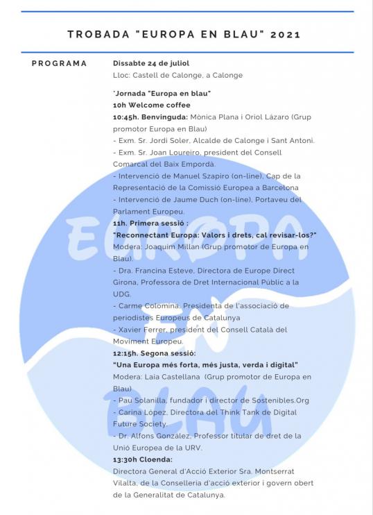 Programa Europa en Blau