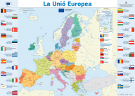Mapa de la Unió Europea